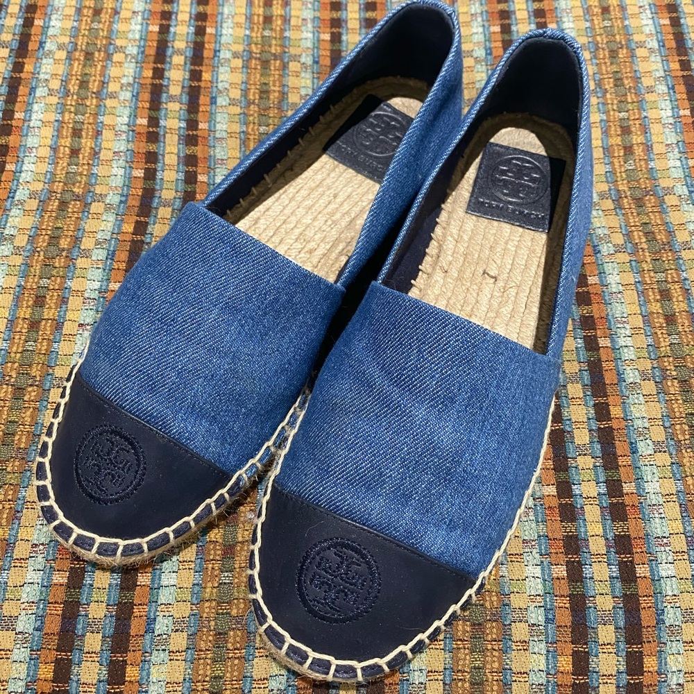 Tory Burch Color block Flat Espadrilles